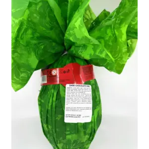 M. Greco 300g Dark Chocolate Easter Egg - Premium Italian Chocolate