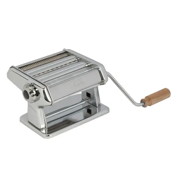 Make Fresh Pastas with Titanium Imperial Hand Cranked Noodle Maker