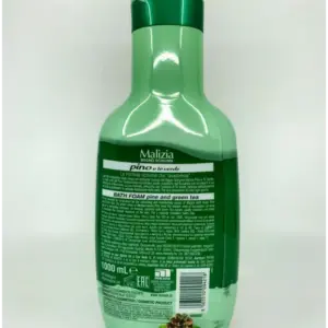 Malizia Pine & Green Tea Bubble Bath 1000g