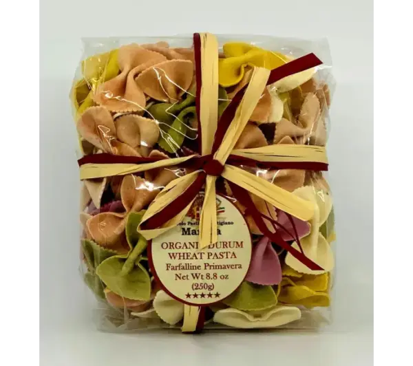 Marella Organic Wheat Farfalline Pasta Trio Color 250g