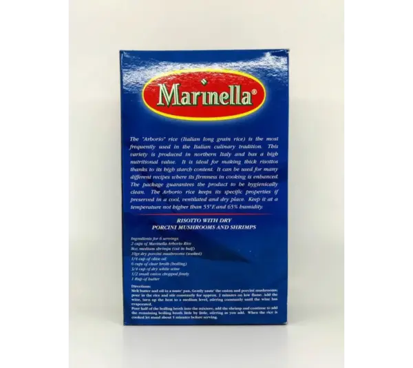 Marinella Arborio Rice 32 oz - Perfect for Creamy Risotto