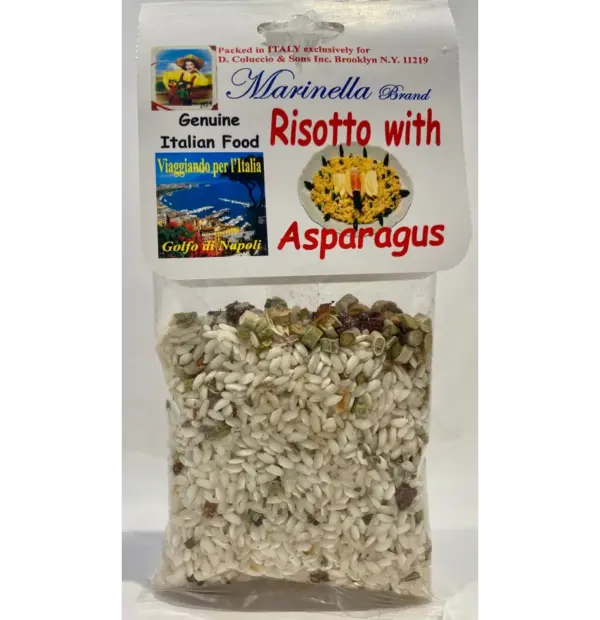 Marinella Asparagus Risotto - Premium Italian Rice - 200g Pack