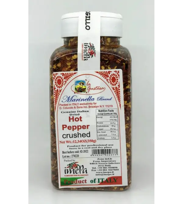 Marinella Crushed Hot Pepper 350g - Spicy & Flavorful