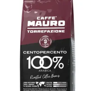 Mauro Centopercento Espresso Beans Whole Bean Coffee Blend