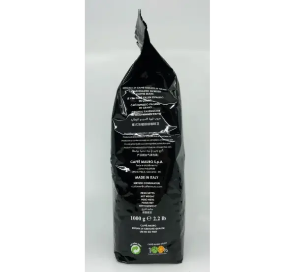 Mauro Centopercento Italian Espresso Beans 2.2lb Bag