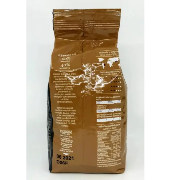 Mauro Espresso Beans 1.1 lb Bag - Premium Roast