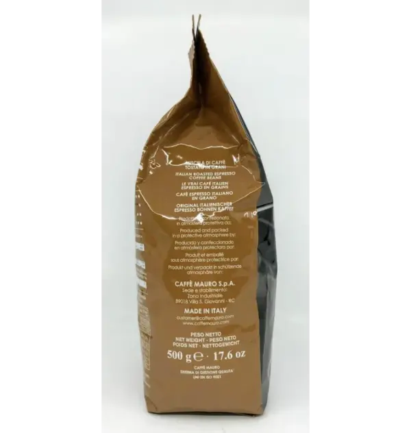 Mauro Espresso Beans 1.1 lb Bag - Premium Roast - Image 3