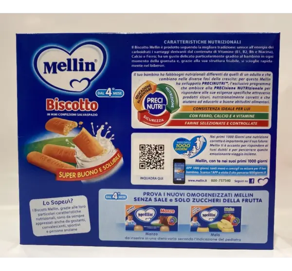 Mellin Baby Biscuits for 6+ Months - 360g Pack - Image 2