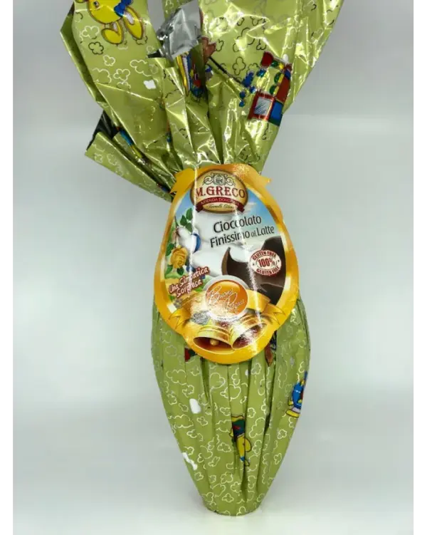 Milk Chocolate Easter Egg by M. Greco - 150g