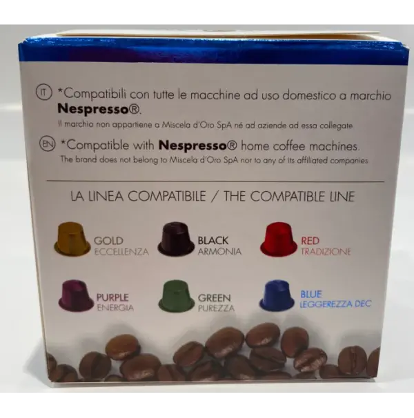 Miscela d'Oro Decaf Espresso Capsules - 10ct, Nespresso Compatible - Image 3