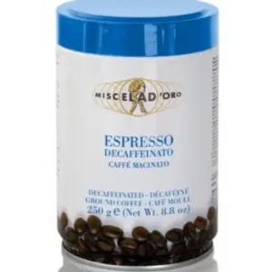 Miscela Doro Decaf Ground Coffee Can - 250g