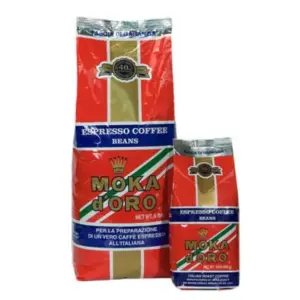 MOKA d'ORO Espresso Beans 5 lb Bag