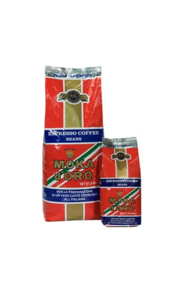 MOKA d'ORO Espresso Beans 5 lb Bag