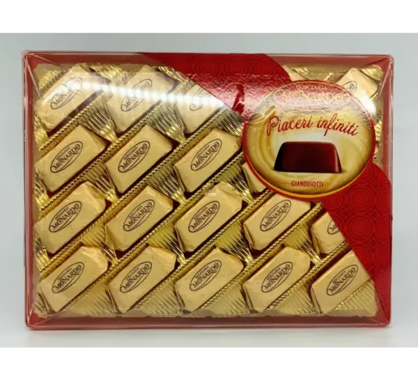 Monardo Italian Hazelnut Gianduotti Chocolate Box 200g - Image 2