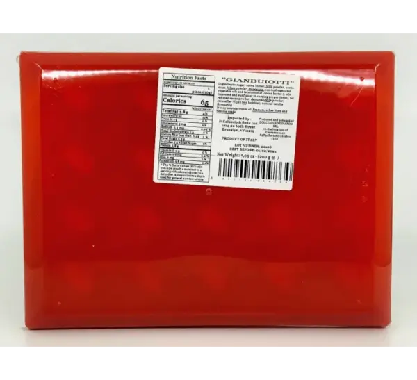 Monardo Italian Hazelnut Gianduotti Chocolate Box 200g
