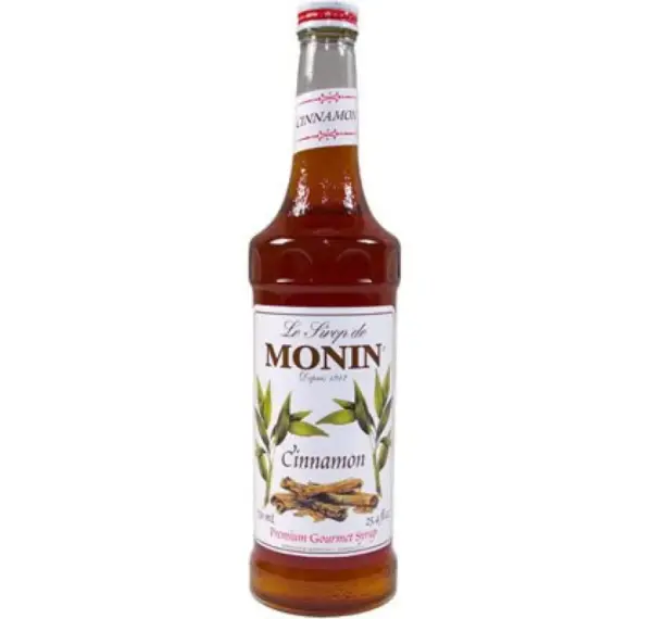 Monin Cinnamon Syrup 25.4 oz - Sweet Baking & Coffee Flavor