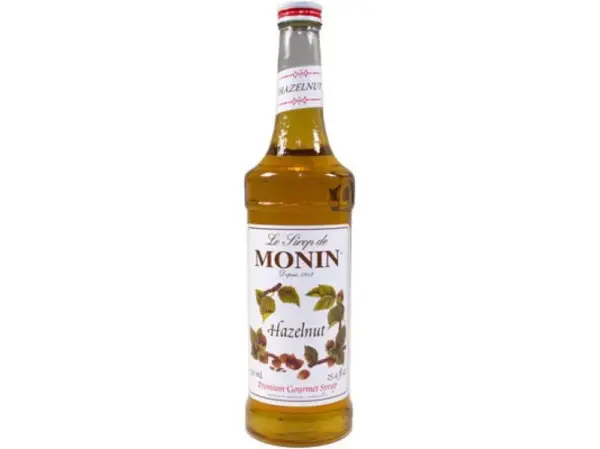 Monin Hazelnut Syrup Coffee Flavoring 1L Bottle