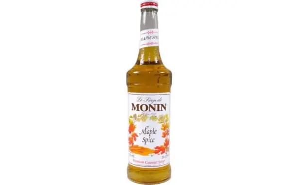 Monin Maple Spice Syrup 25.4 oz - Rich Flavor for Coffee & Cocktails