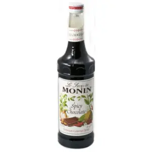 Monin Spicy Chocolate Syrup 25.4 oz - Rich & Bold Flavor