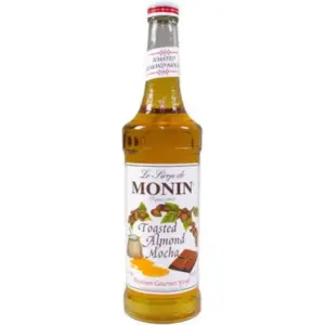 Monin Toasted Almond Mocha Syrup 25.4 oz - Coffee Flavoring Syrup
