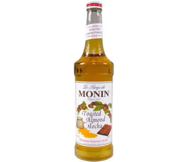 Monin Toasted Almond Mocha Syrup 25.4 oz - Coffee Flavoring Syrup
