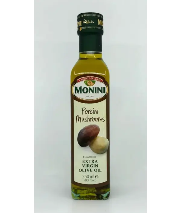 Monini Porcini Mushroom Infused Olive Oil 250ml - Premium Italian Blend - Image 2