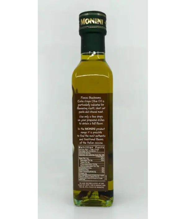 Monini Porcini Mushroom Infused Olive Oil 250ml - Premium Italian Blend - Image 3