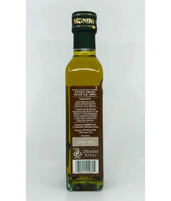 Monini Porcini Mushroom Infused Olive Oil 250ml - Premium Italian Blend
