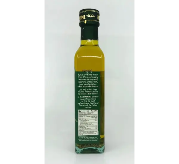 Monini Rosemary Olive Oil 250ml - Extra Virgin - Image 3