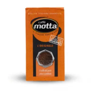 Motta Ground Espresso - Classic Italian Blend, 250g Brick