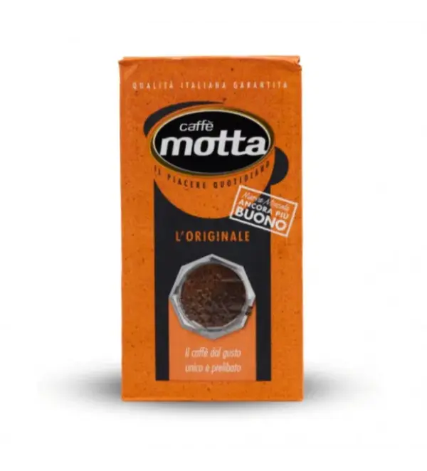Motta Ground Espresso - Classic Italian Blend, 250g Brick