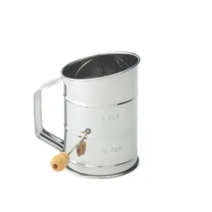 Mrs. Andersons 1 Cup Flour Sifter - Baking Strainer with Handle