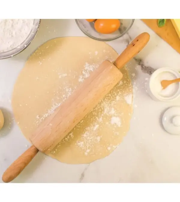 Mrs. Anderson's Beechwood Rolling Pin 10-Inch Baking Essential
