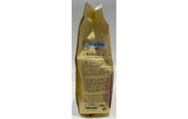 Mulino Bianco Abbracci Cocoa Cream Cookies 12.35 oz Pack
