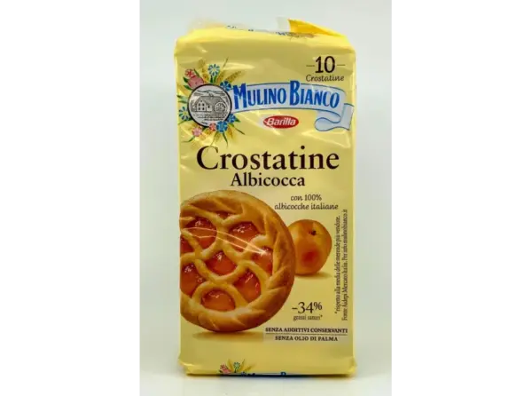 Mulino Bianco Apricot Jam Cookies Italian Pastries 400g - Image 2