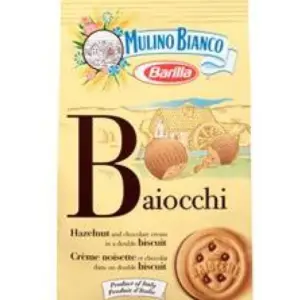 Mulino Bianco Baiocchi Cookies 200g Italian Biscuits Snack Pack