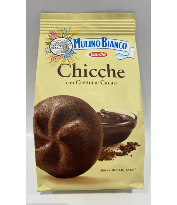 Mulino Bianco Chicche Cocoa Cream Cookies 7oz - Image 2