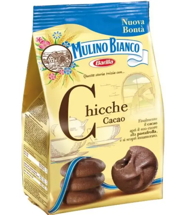 Mulino Bianco Chicche Cocoa Cream Cookies 7oz - Image 5
