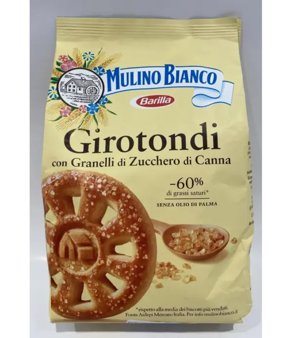 Mulino Bianco Girotondo Cookies with Cane Sugar 350g - Image 2
