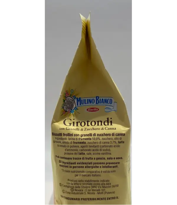 Mulino Bianco Girotondo Cookies with Cane Sugar 350g - Image 3
