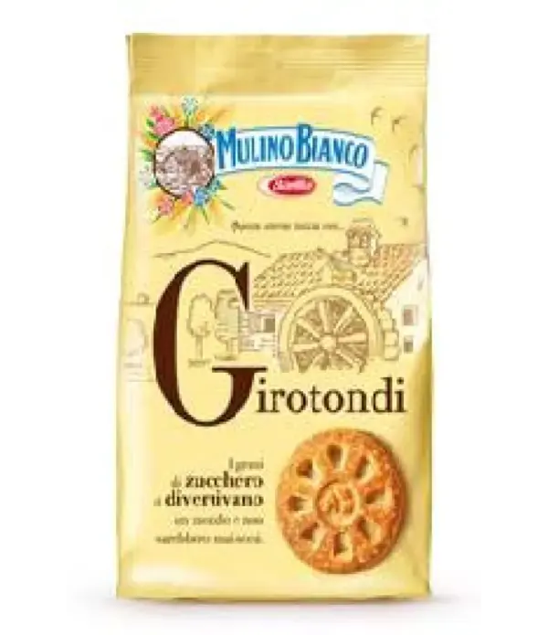 Mulino Bianco Girotondo Cookies with Cane Sugar 350g