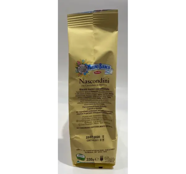 Mulino Bianco Nascondini Chocolate Cookies 11.64 oz Pack