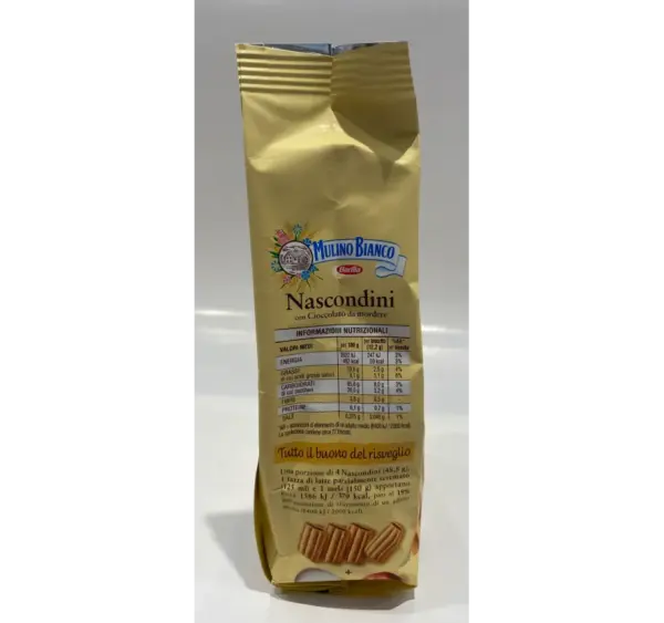 Mulino Bianco Nascondini Chocolate Cookies 11.64 oz Pack - Image 3