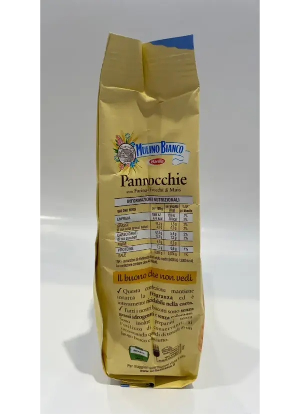 Mulino Bianco Pannocchie Corn Flour & Flakes 350g - Image 3