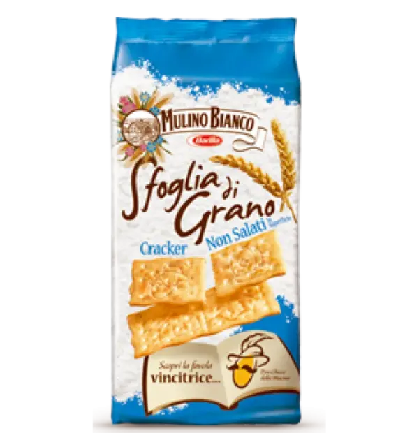 Mulino Bianco Unsalted Crackers 500g - Italian Plain Biscuits