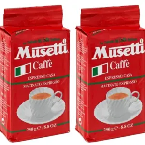 Musetti Ground Espresso Double Pack - Two 8.8oz Fresh Pucks
