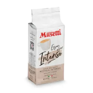 Musetti Intenso Ground Espresso Brick 250g - Rich Italian Blend