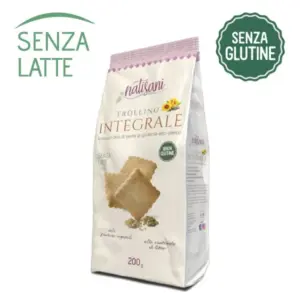 Natisani Whole Wheat Frollino Biscuits - Gluten Free, Dairy Free 200g