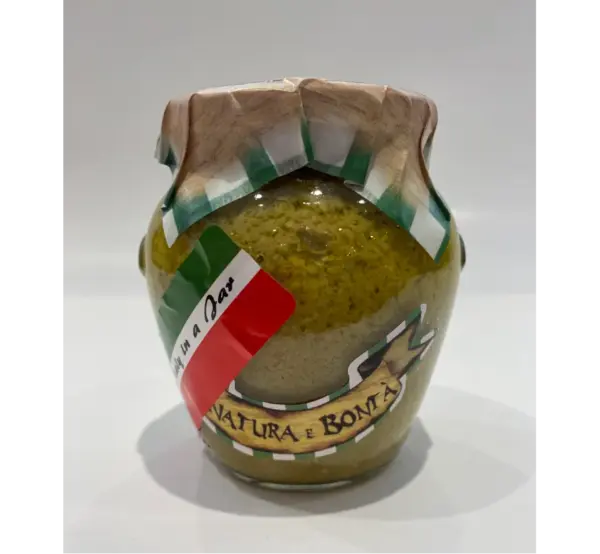 Natura Bonta Green Olive Spread Jar, 10.4 oz