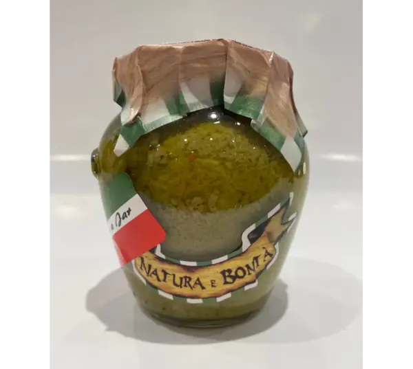 Natura e Bonta Broccoli Anchovy Spread Cream 10.4 oz Jar - Image 2